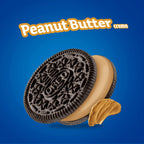 Oreo Peanut Butter Creme Chocolate Sandwich Cookies, 17 oz Oreo