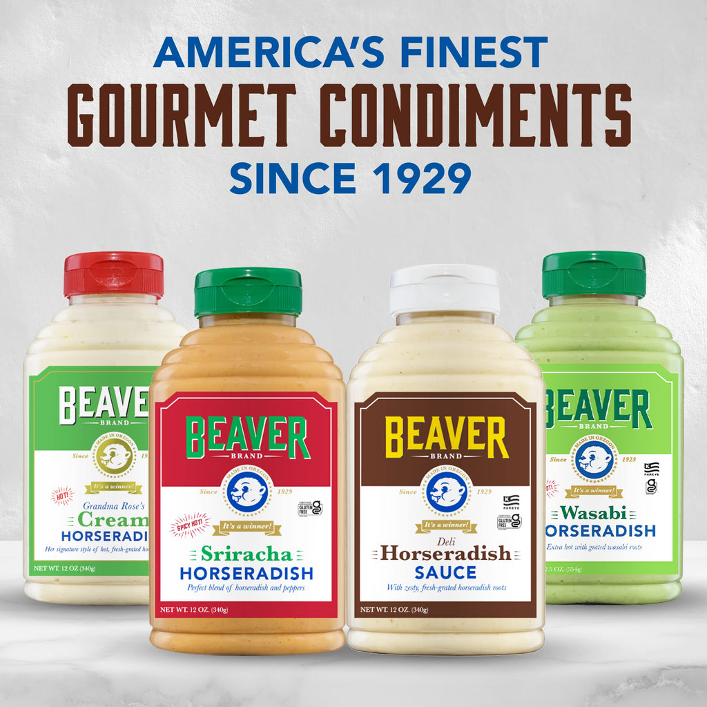 Beaver Deli Horseradish Sauce, 12 oz Beaver
