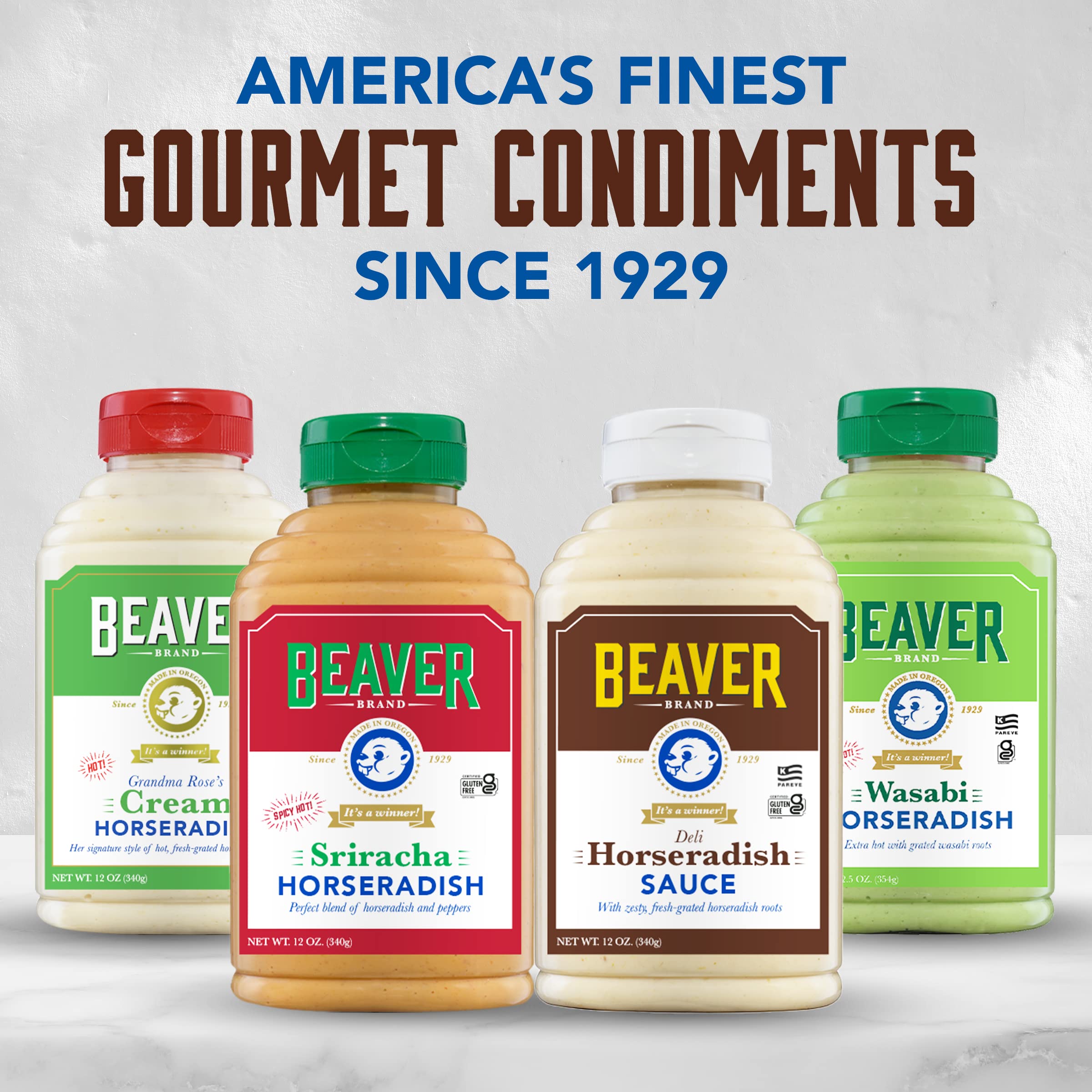 Beaver Deli Horseradish Sauce, 12 oz Beaver