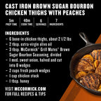 McCormick Grill Mates Brown Sugar Bourbon Seasoning, 13.5 oz McCormick