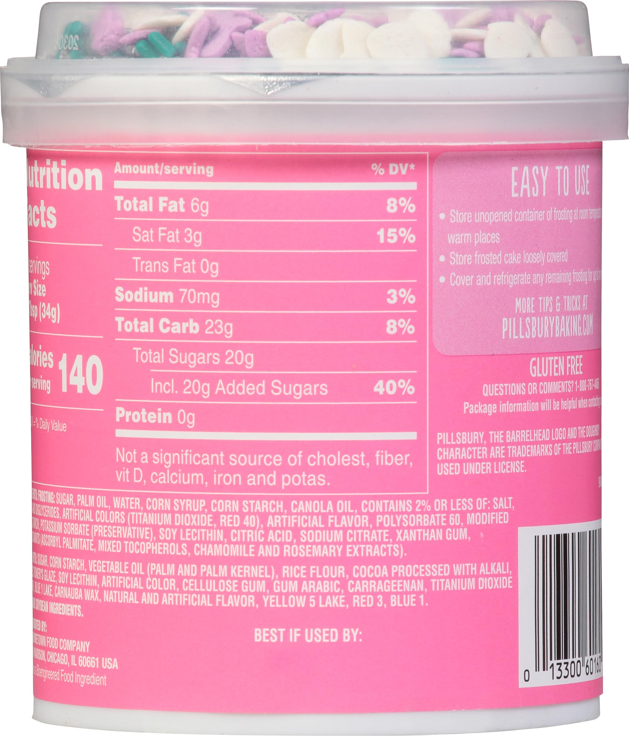 Funfetti Kids Birthday Bundle, Cake Mix and Mermaid Strawberry Frosting, 15.25 oz Funfetti