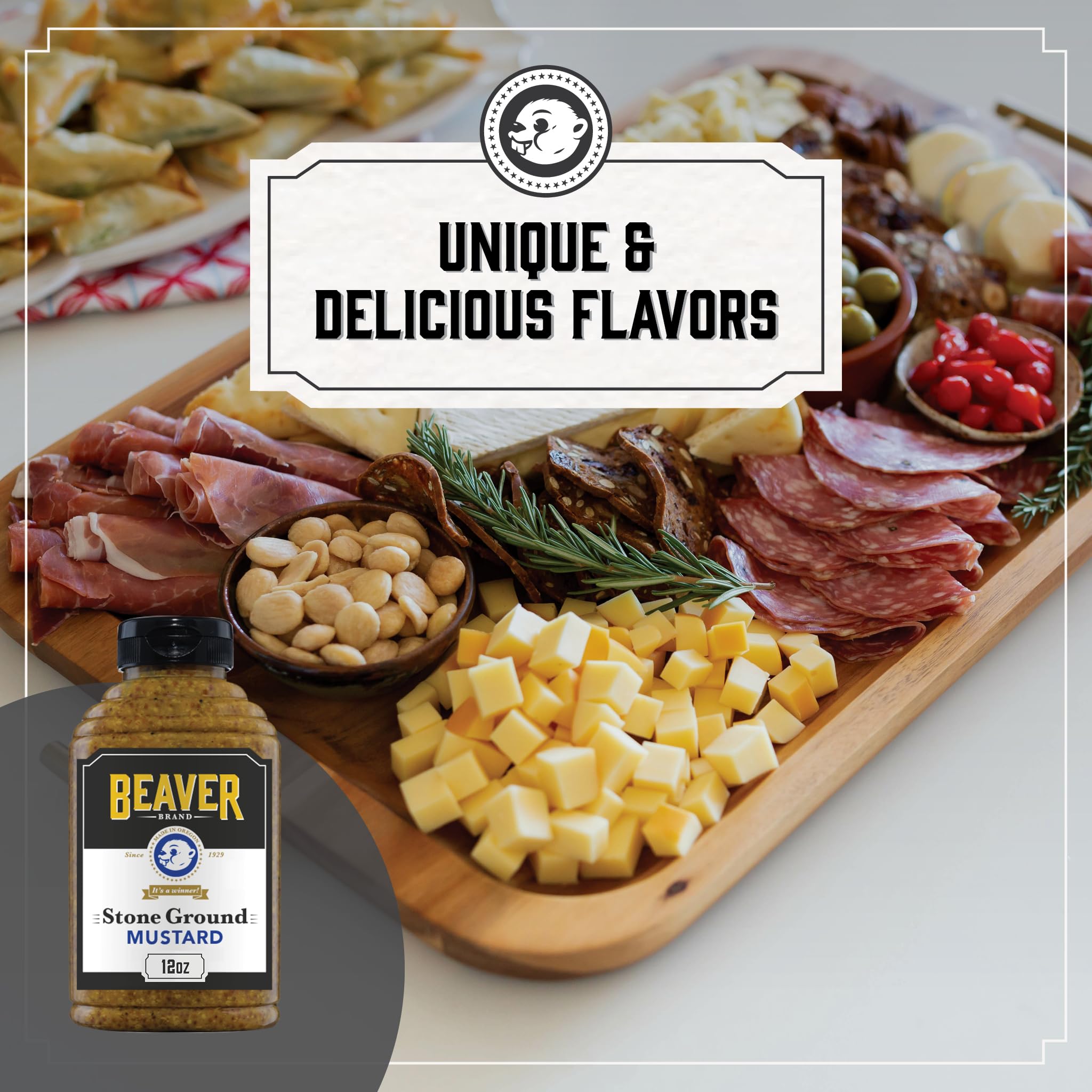 Beaver Mustard Squeeze Bottle