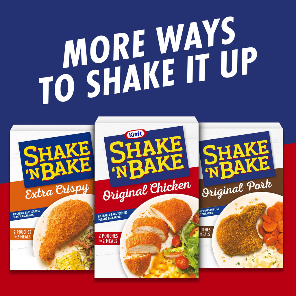Shake 'N Bake Original Chicken Seasoned Coating Mix, 4.5 oz Shake 'N Bake