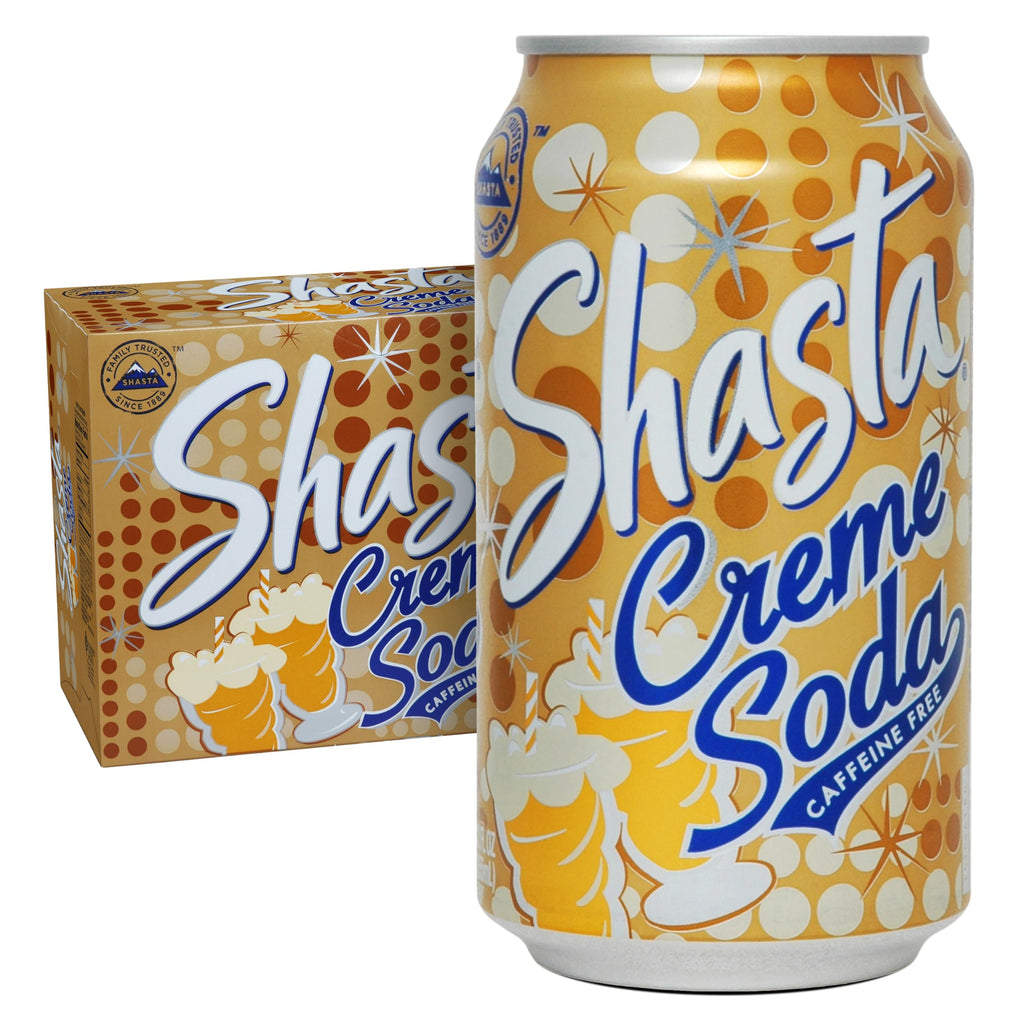 Shasta Creme Soda, 12 oz (Pack of 12) Shasta