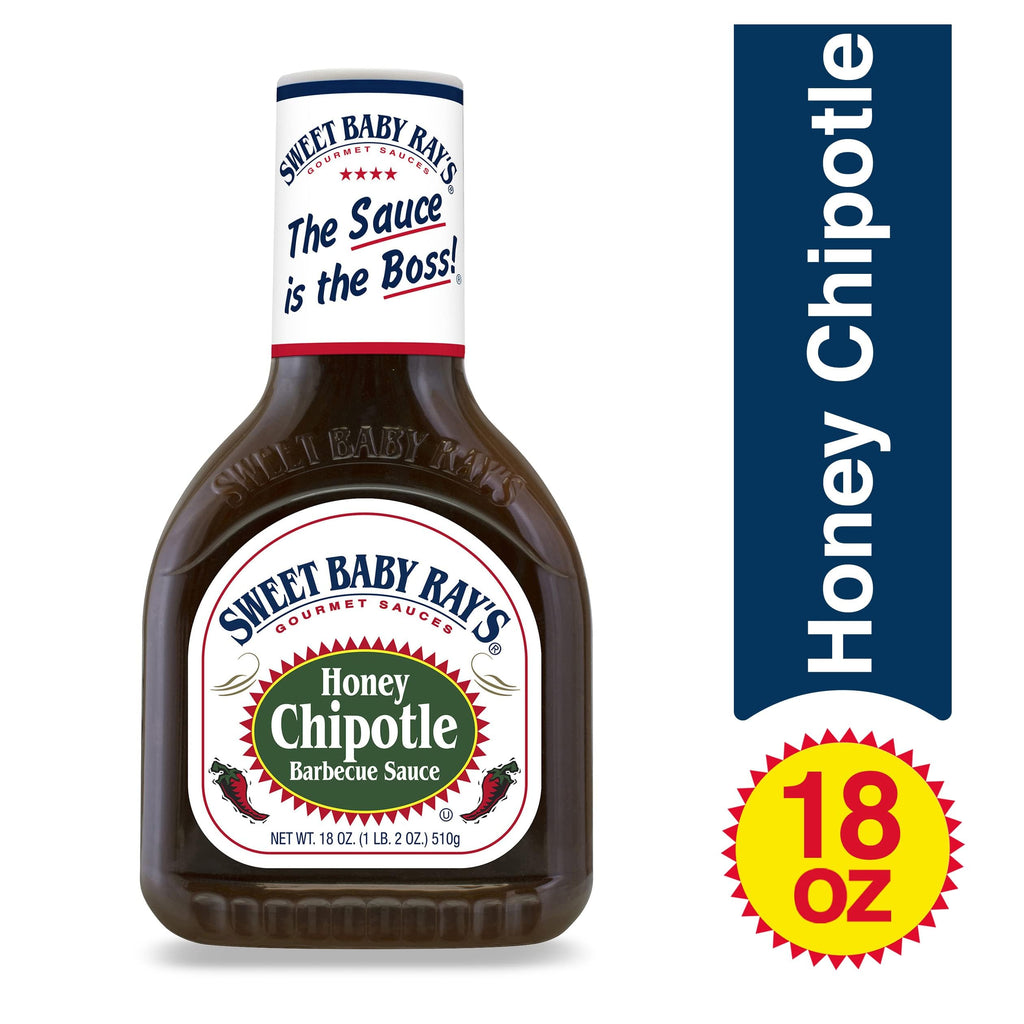 Sweet Baby Ray's Honey Chipotle Barbecue Sauce, 18 oz (Pack of 2) Sweet Baby Ray's