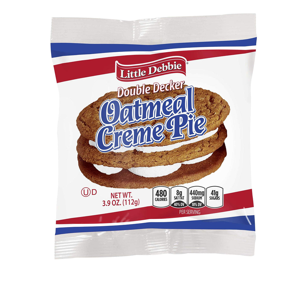 Little Debbie Oatmeal Double Decker Rounds, 3.9 oz (Pack of 6) Little Debbie
