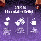 Swiss Miss Double Chocolate Hot Cocoa Mix, 1.18 oz (6 ct) Swiss Miss