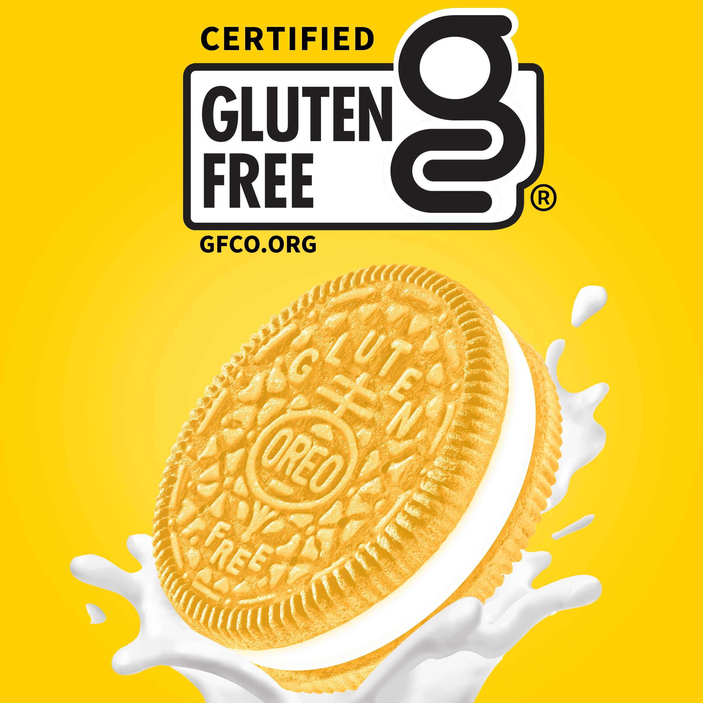 Oreo Gluten Free Golden Sandwich Cookies, 12.08 oz Oreo