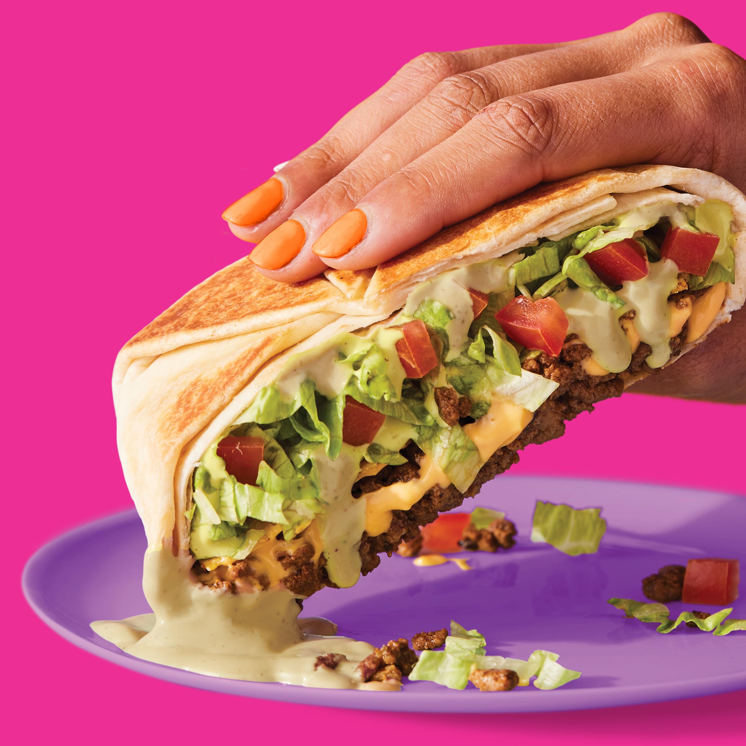 Taco Bell Baja Creamy Sauce, 12 oz Taco Bell