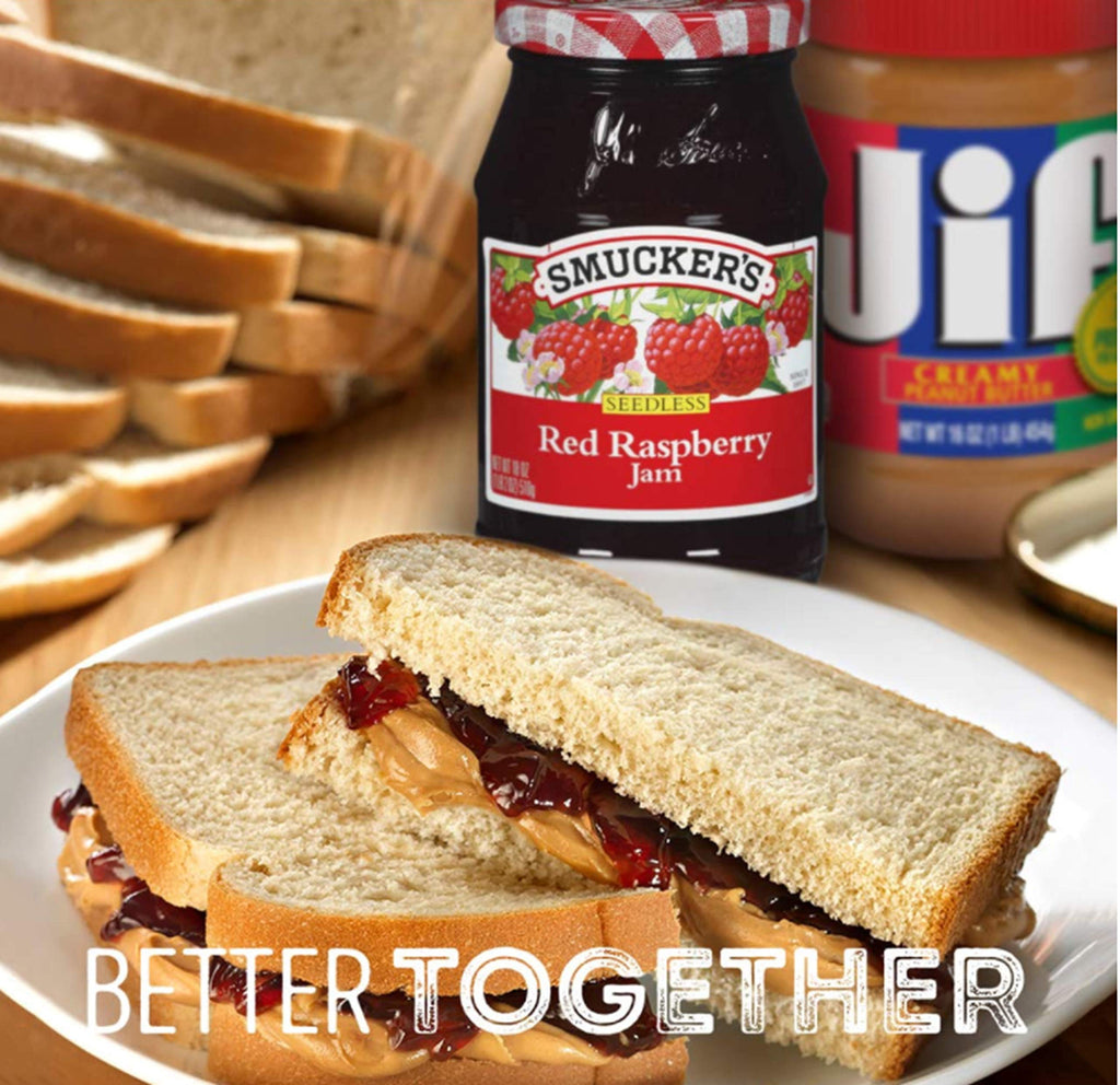 Smucker's Seedless Red Raspberry Jam, 12 oz Smucker's
