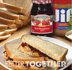 Smucker's Seedless Red Raspberry Jam, 12 oz Smucker's
