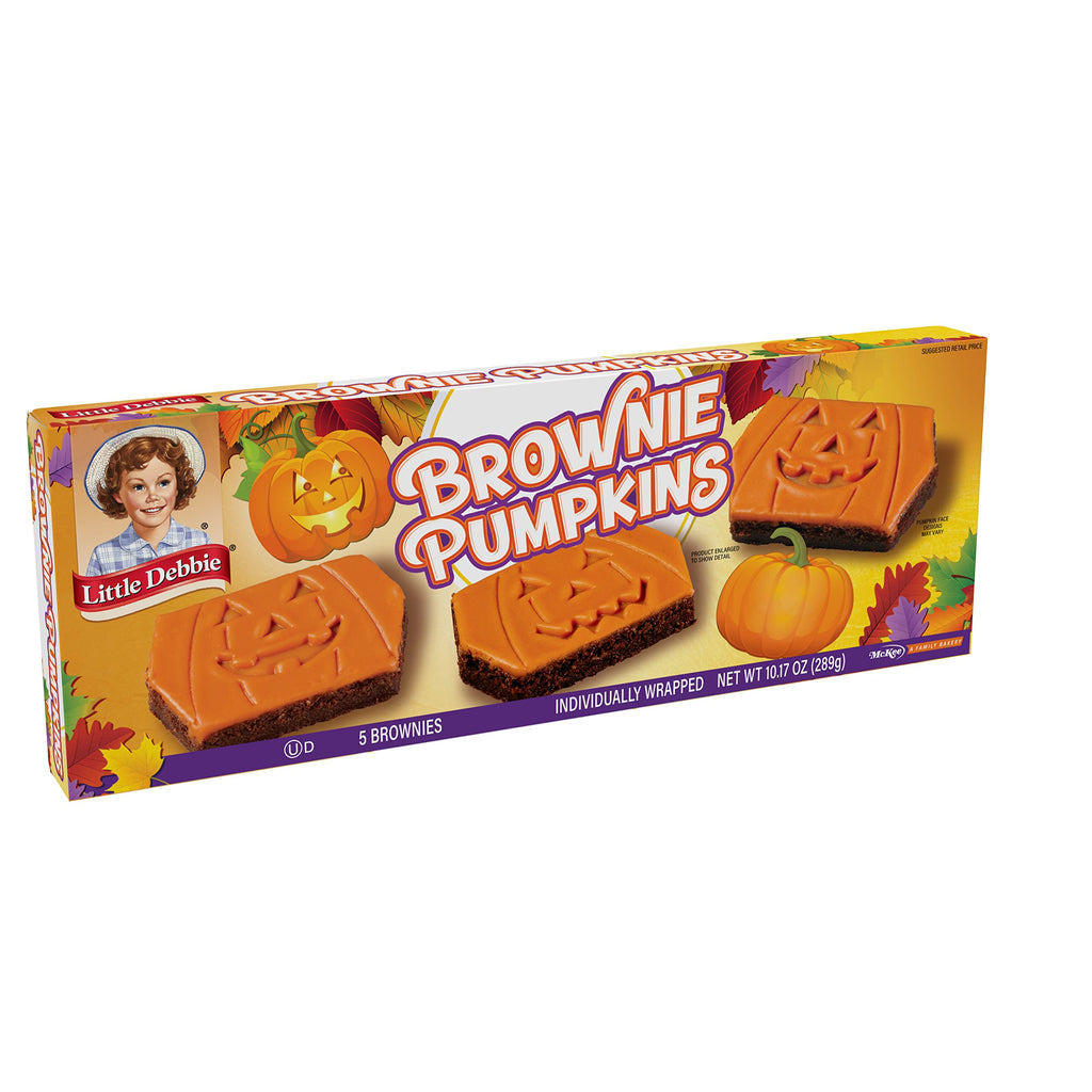 Little Debbie Brownie Pumpkins, 10.17 oz Little Debbie