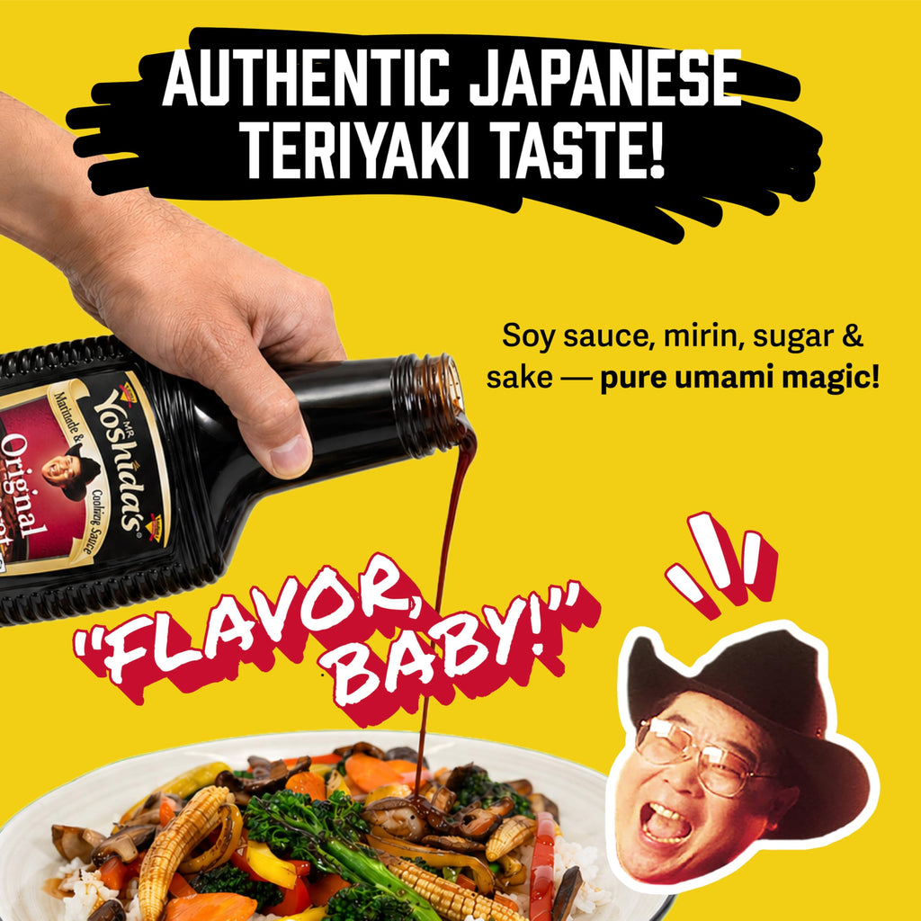 Mr. Yoshida's Original Teriyaki Marinade & Cooking Sauce, 86 oz (Pack of 2) Mr. Yoshida's