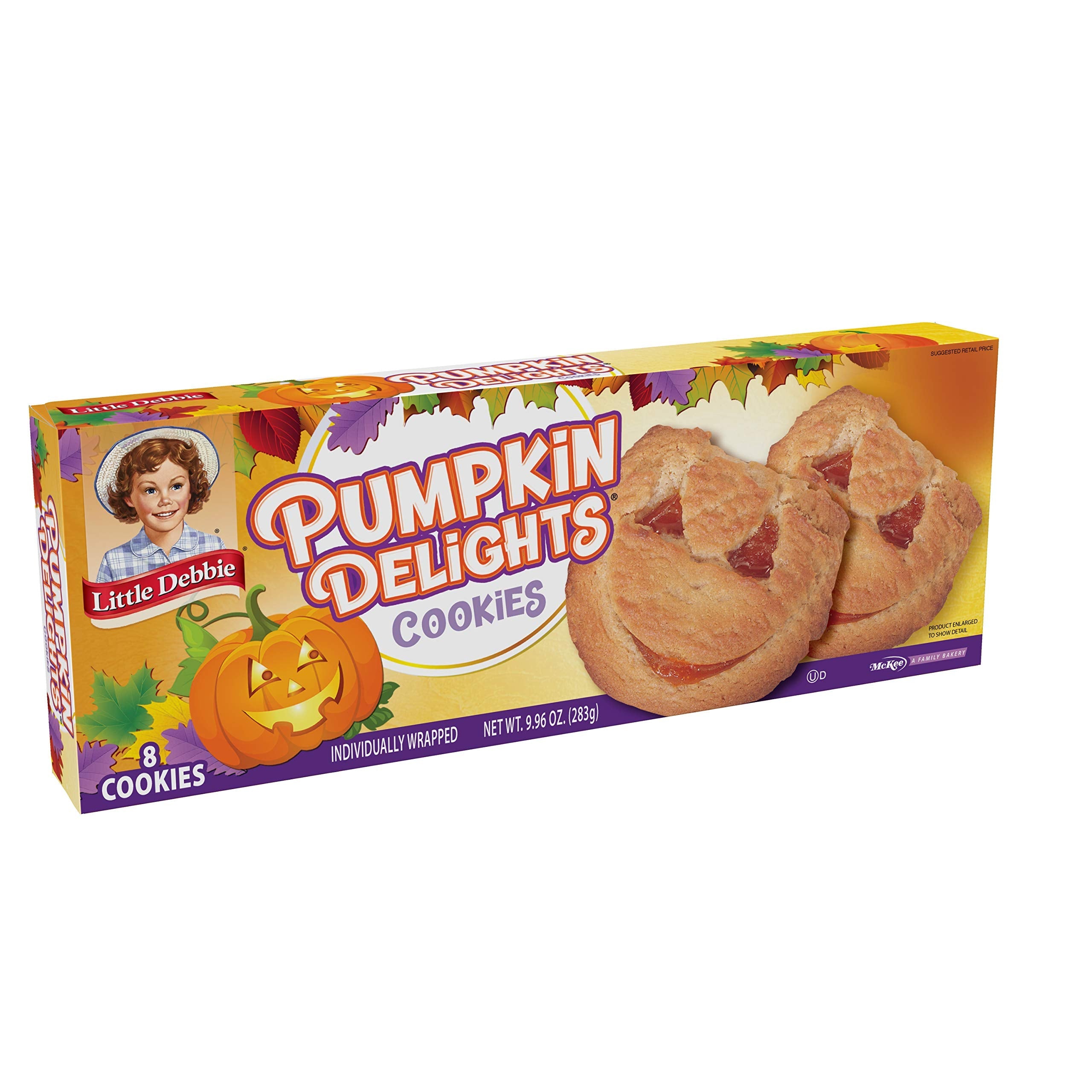 Little Debbie Pumpkin Delights, 9.96 oz (8 ct) Little Debbie