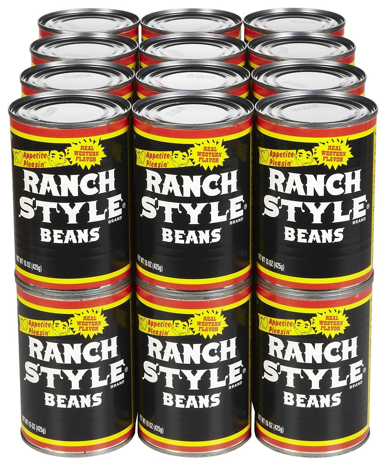 Ranch Style Beans, 15 oz (Pack of 12) Ranch Style