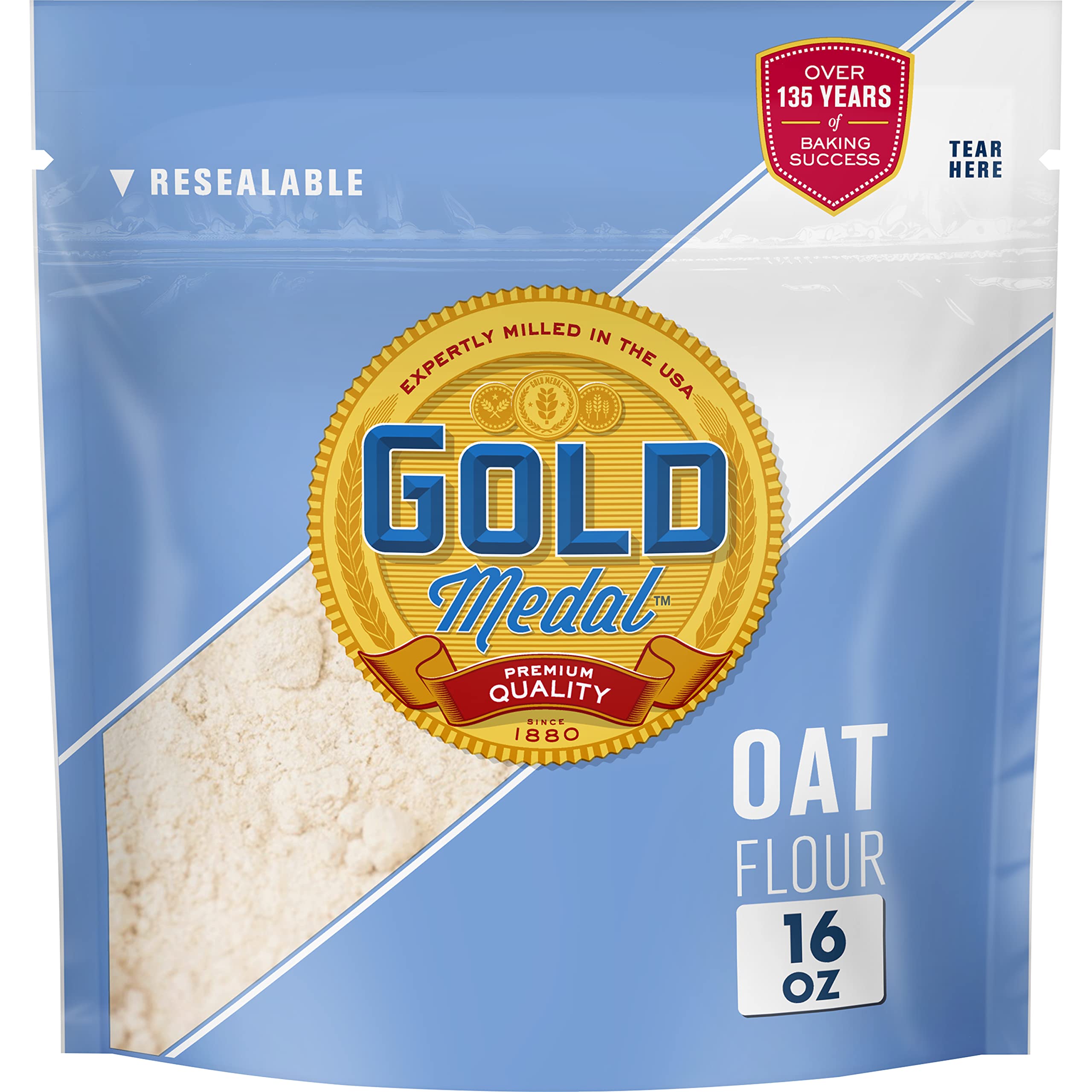 Gold Medal Gluten Free Oat Flour, 16 oz Gold Medal