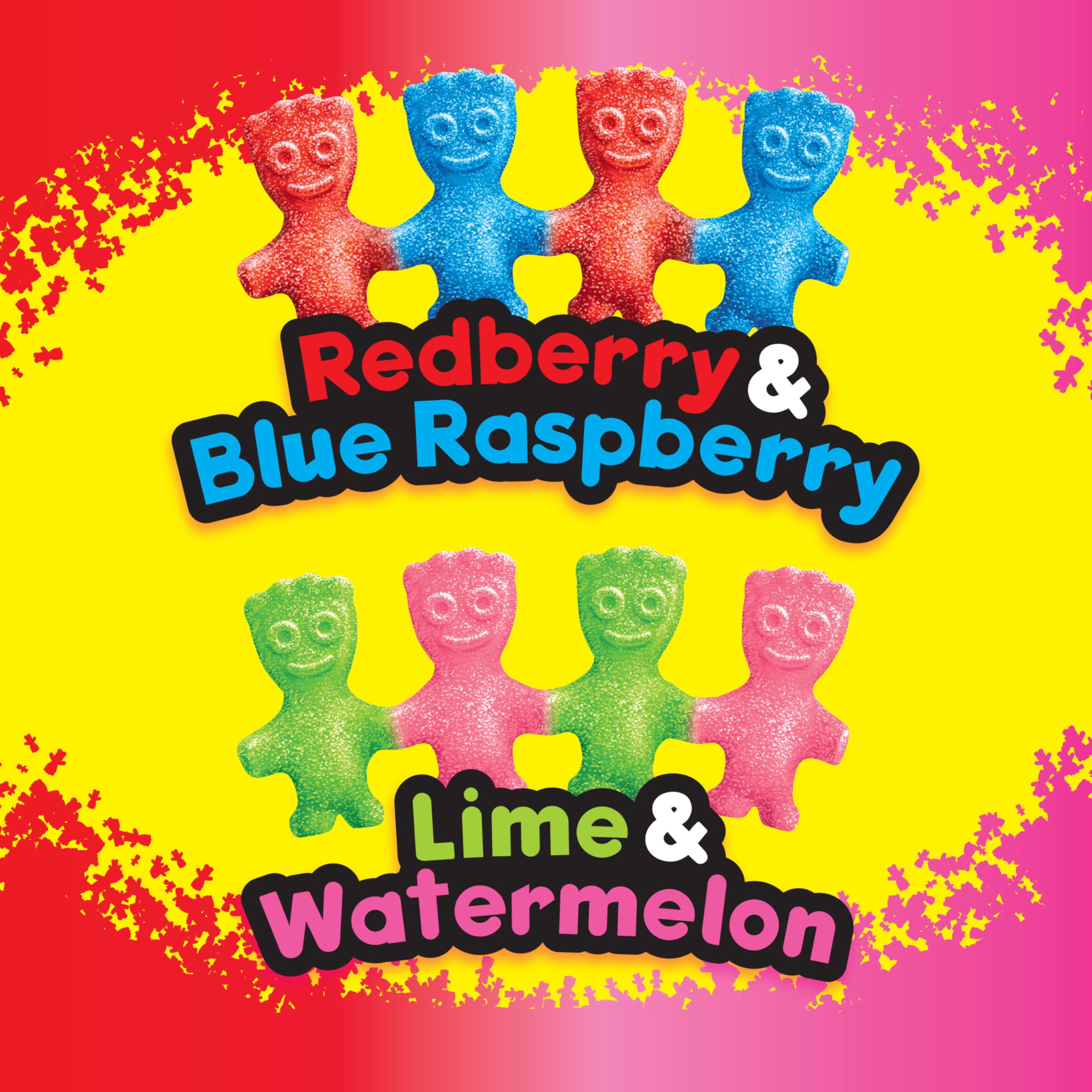 Sour Patch Kids: Besties (2 Flavors in 1), 3.18 oz, 12 Bags