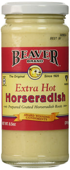 Beaver Extra Hot Horseradish Sauce Beaver