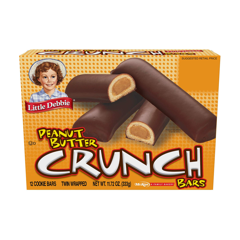Little Debbie Peanut Butter Crunch Bars, 11.72 oz Little Debbie