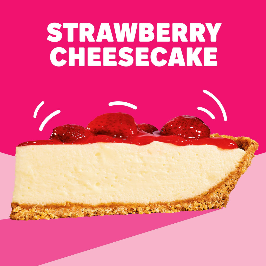 Jell-O No Bake Strawberry Cheesecake Dessert Kit, 19.6 oz Jell-O