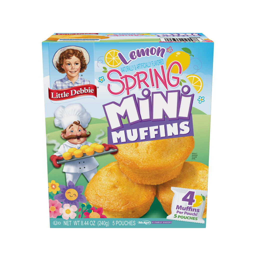 Little Debbie Spring Mini Muffins, 8.44 oz Little Debbie