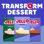 Jell-O No Bake Classic Cheesecake Dessert Kit with Filling Mix & Crust Mix