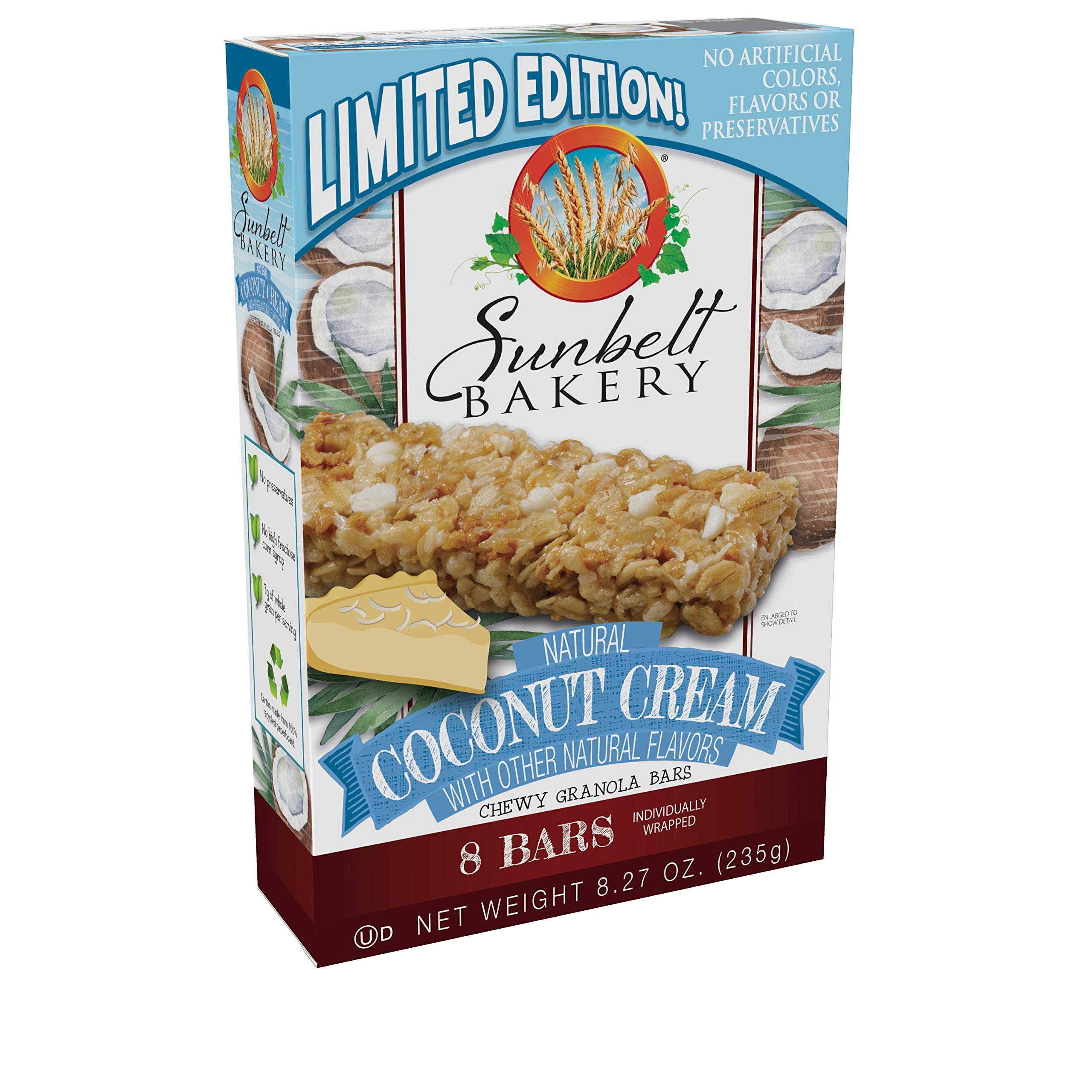 Sunbelt Coconut Cream Chewy Granola Bars, 8 ct (Pack of 4) Sunbelt