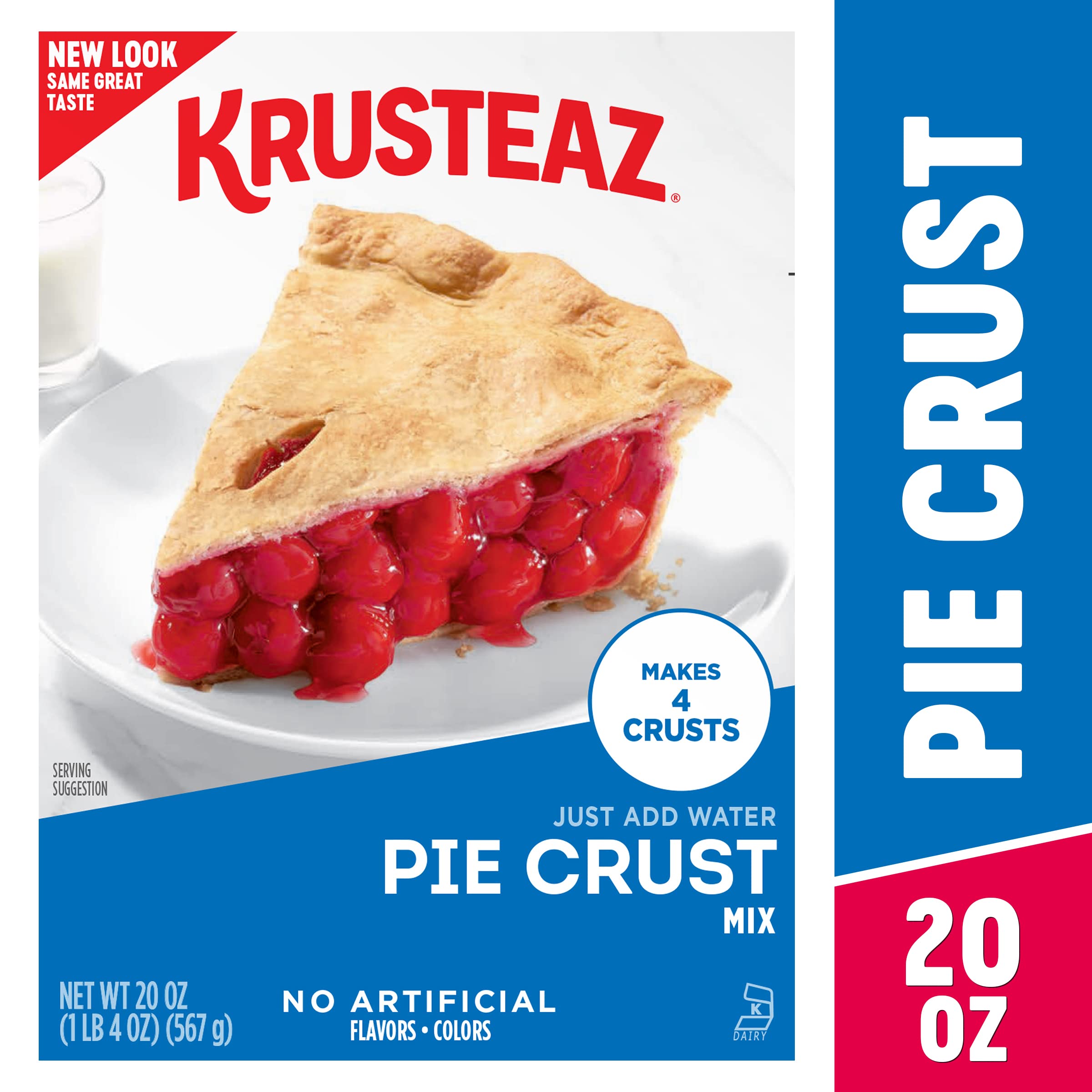 Krusteaz Light and Flaky Pie Crust Mix, 20 oz (Pack of 2) Krusteaz