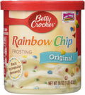 Betty Crocker Gluten Free Rainbow Chip Frosting, 16 oz (Pack of 2) Betty Crocker