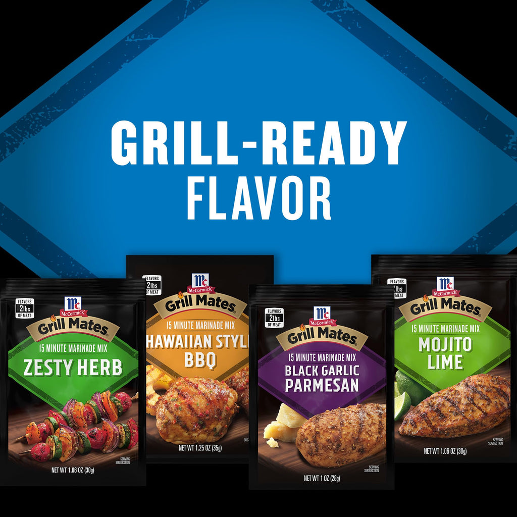 McCormick Grill Mates Marinade Mix Variety Pack, 12.32 oz (12 ct) McCormick