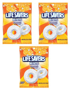 LIFE SAVERS Orange Mints Candy, Individually Wrapped, 3 Pack Amembiana