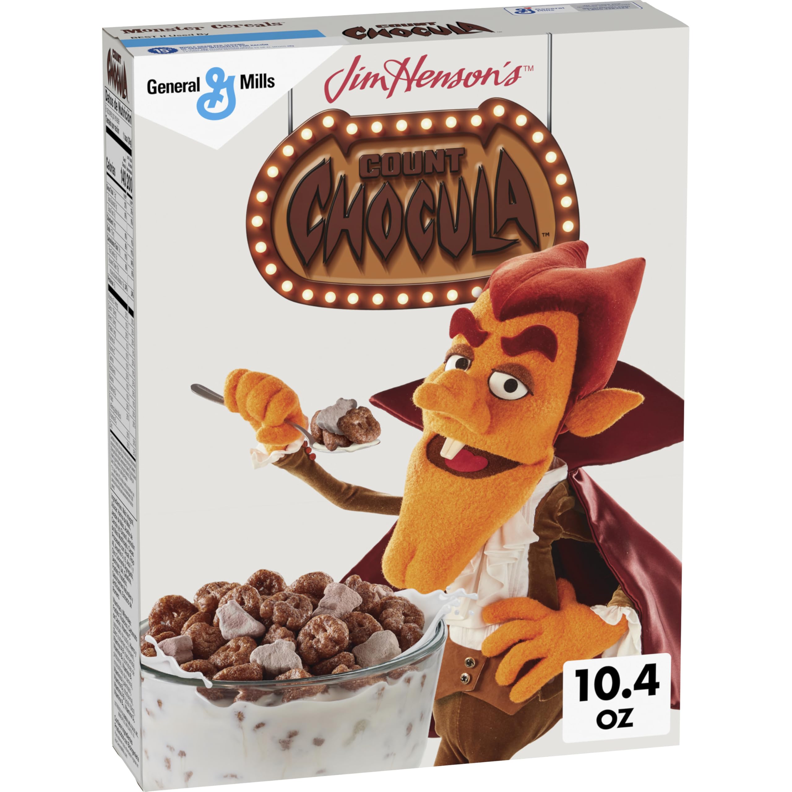 Count Chocula Cereal with Monster Marshmallows, 10.4 oz General Mills