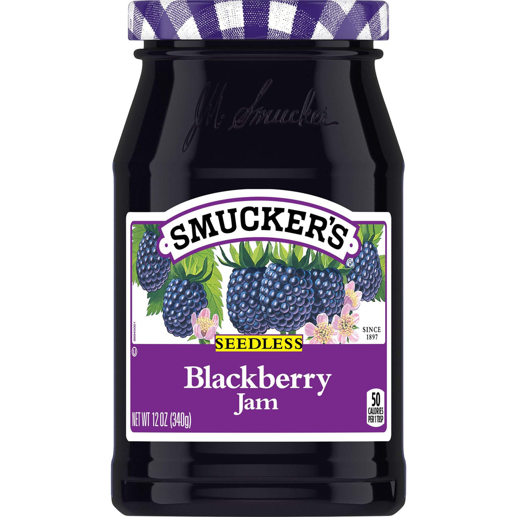 Smucker's Seedless Blackberry Jam, 12 oz Smucker's