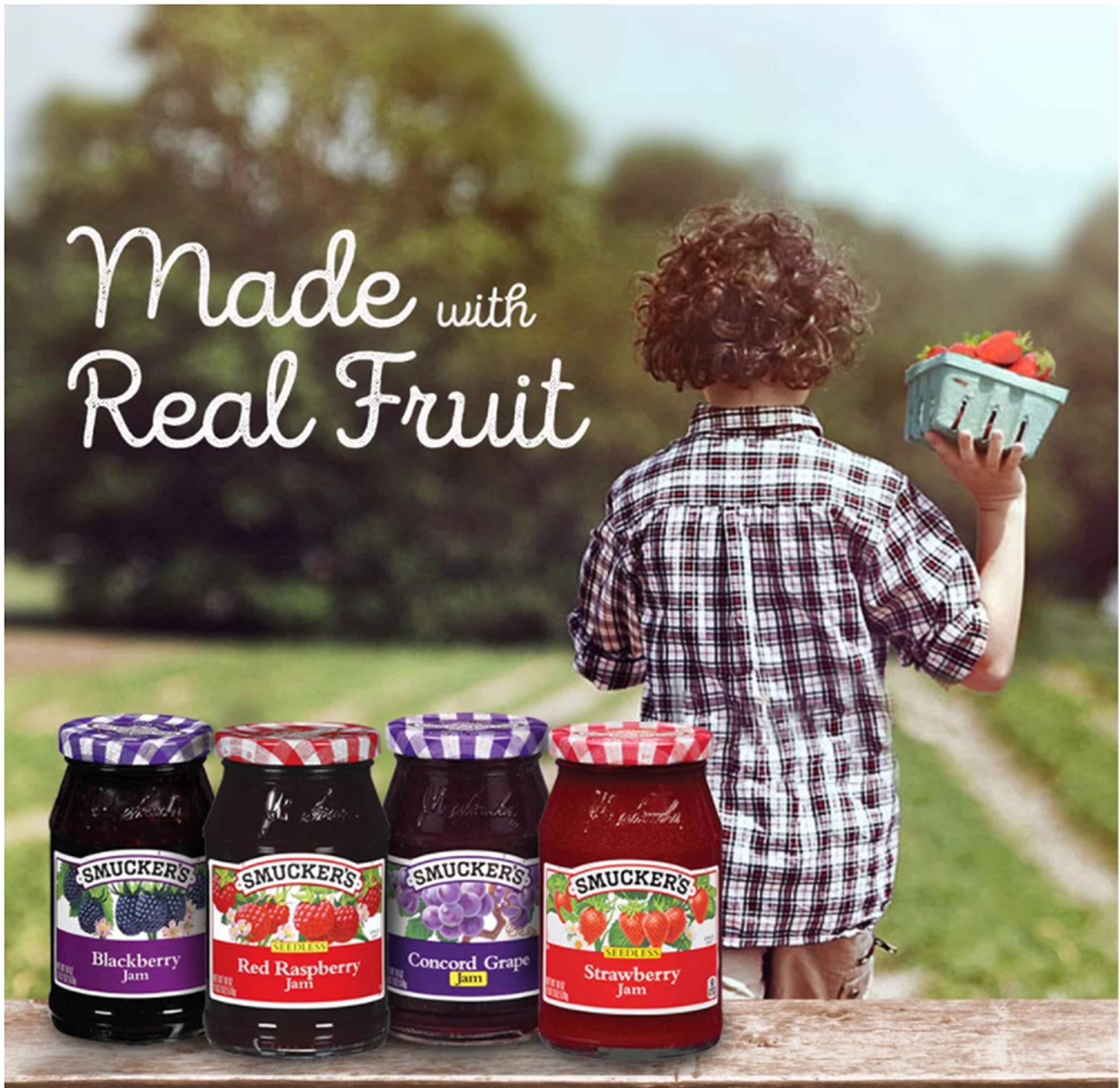 Smucker's Seedless Red Raspberry Jam, 12 oz Smucker's