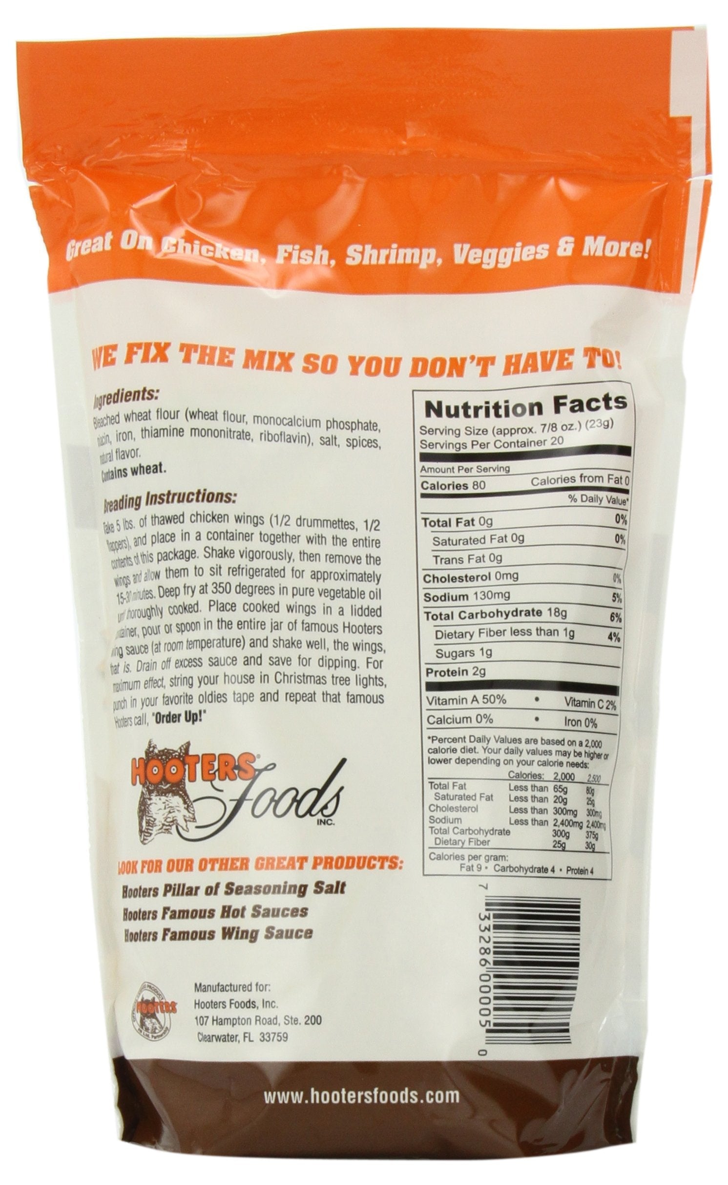 Hooters Wing Breading, 1 lb Hooters