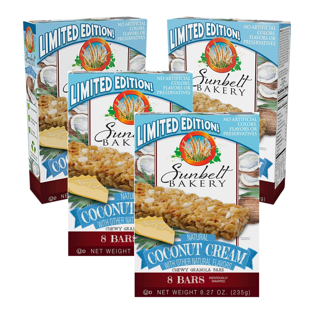 Sunbelt Coconut Cream Chewy Granola Bars, 8 ct (Pack of 4) Sunbelt