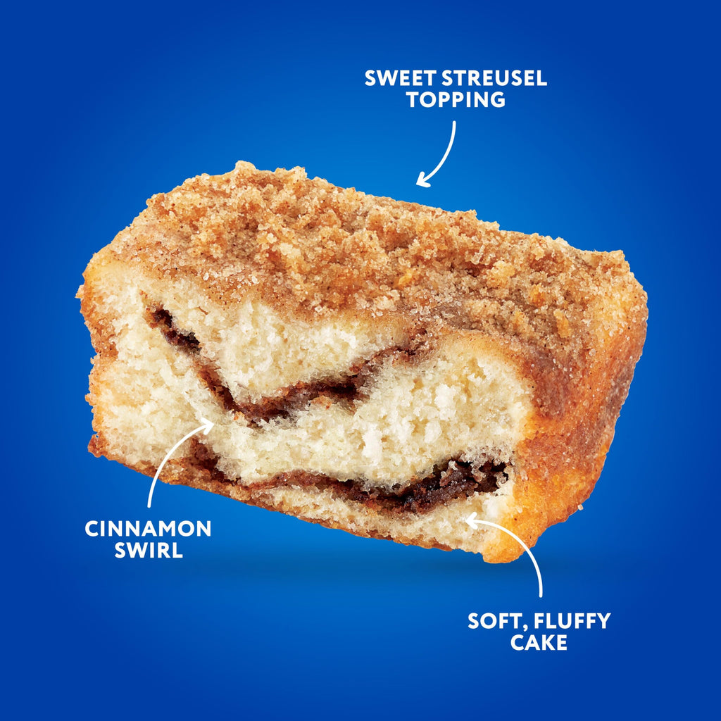 Hostess Cinnamon Streusel Coffee Cakes, 11.6 oz Hostess