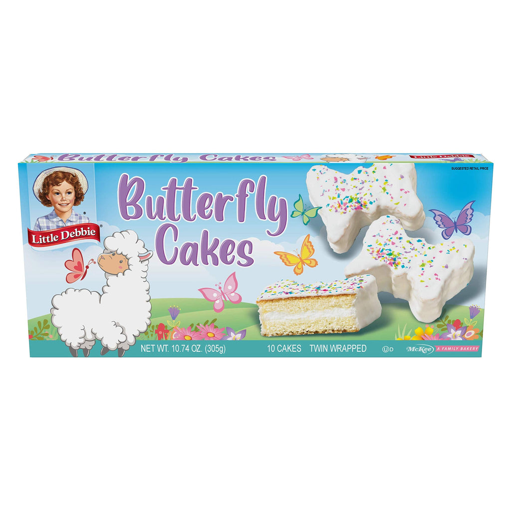 Little Debbie Butterfly Cakes, 10.74 oz Little Debbie