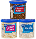 Pillsbury Creamy Supreme Frosting Variety Pack, 3 Flavors Pillsbury
