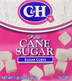 C&H Pure Cane White Sugar Cubes, 1 lb C&H