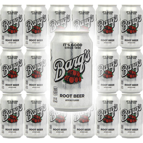 Barq's Root Beer, 12 fl oz (Pack of 18) Barq's