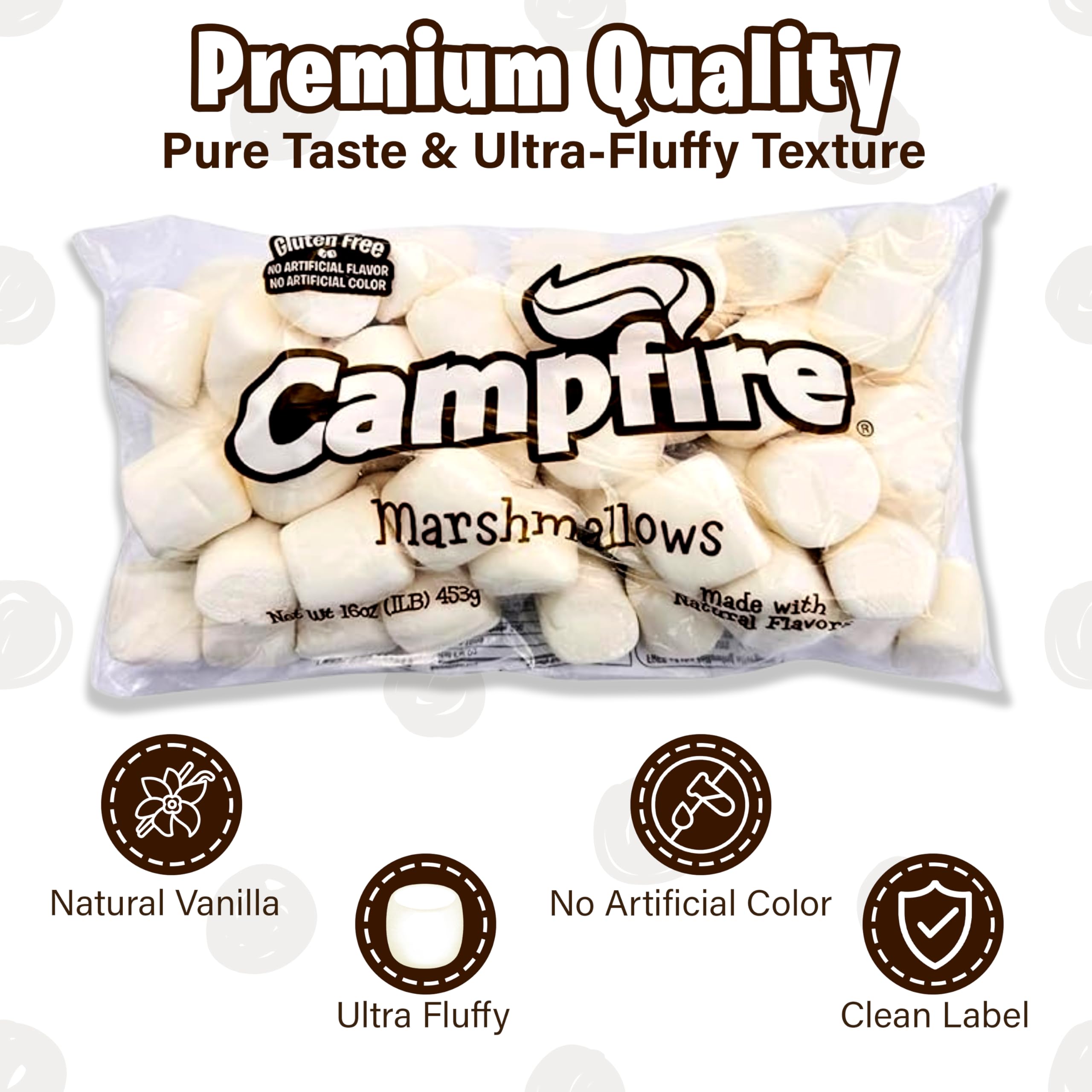 Campfire Large White Marshmallows