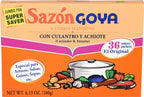 Goya Sazon Seasoning with Coriander & Annatto, 6.33 oz Goya
