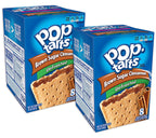 Pop-Tarts Unfrosted Brown Sugar Cinnamon Toaster Pastries, 8 ct (Pack of 2) Pop-Tarts