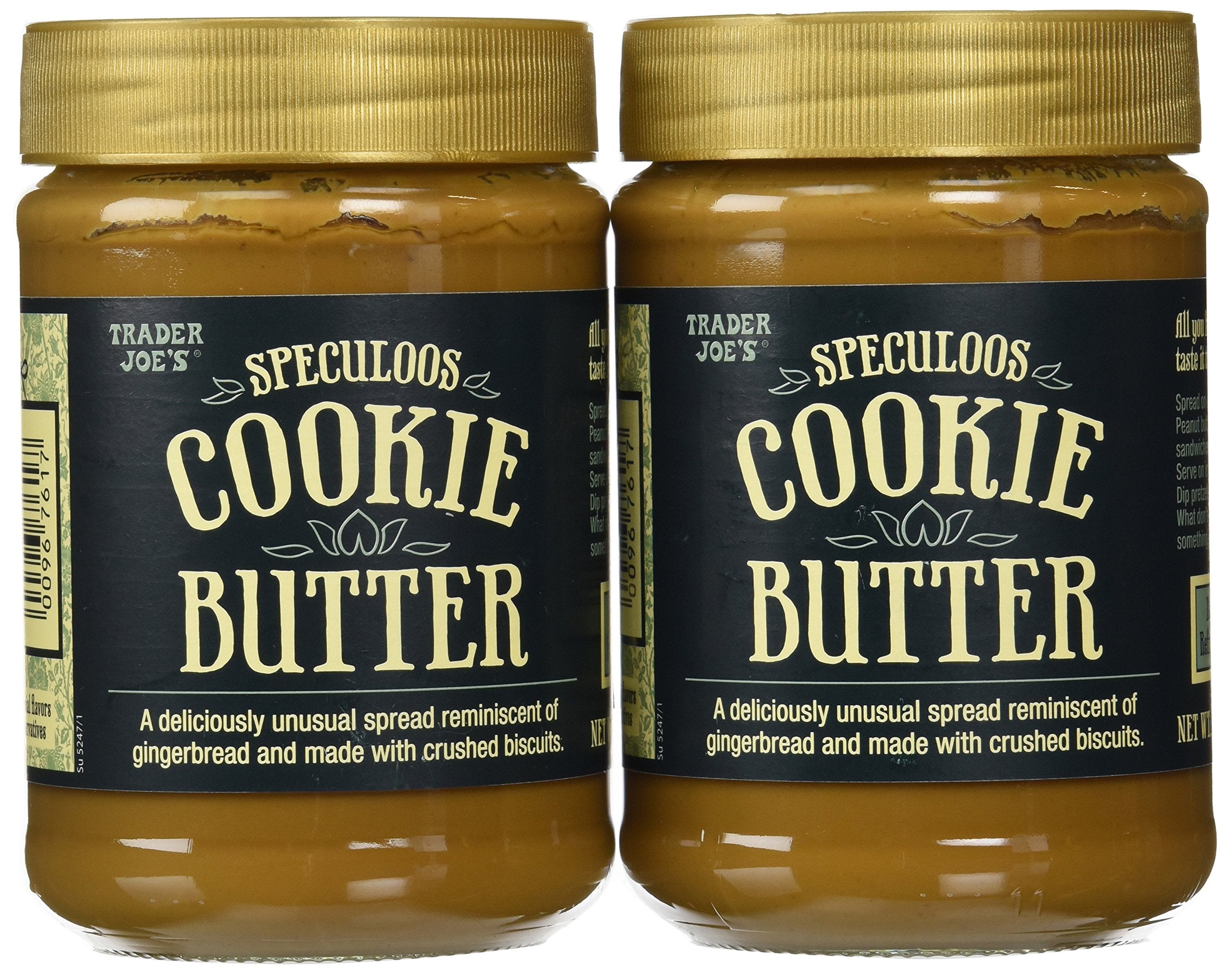 Trader Joe's Speculoos Cookie Butter, 14.1 oz (Pack of 2) Trader Joe's