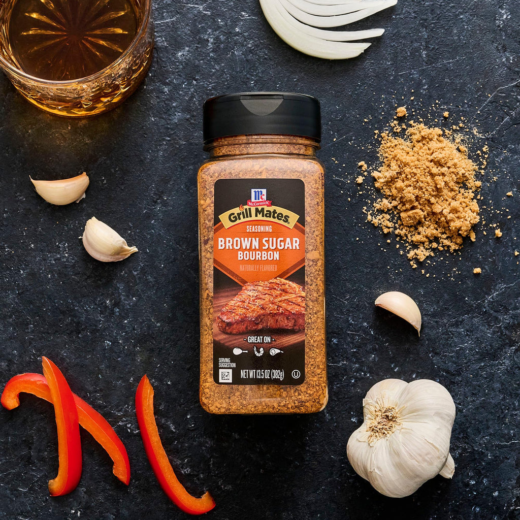 McCormick Grill Mates Brown Sugar Bourbon Seasoning, 13.5 oz McCormick