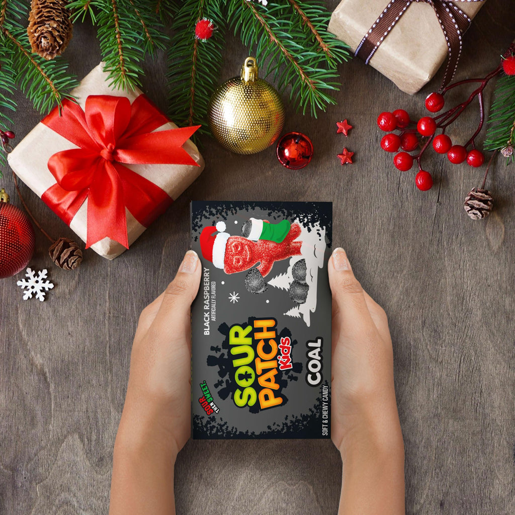 Sour Patch Kids Coal Black Raspberry Soft & Chewy Candy (Pack of 12) Sour Patch Kids