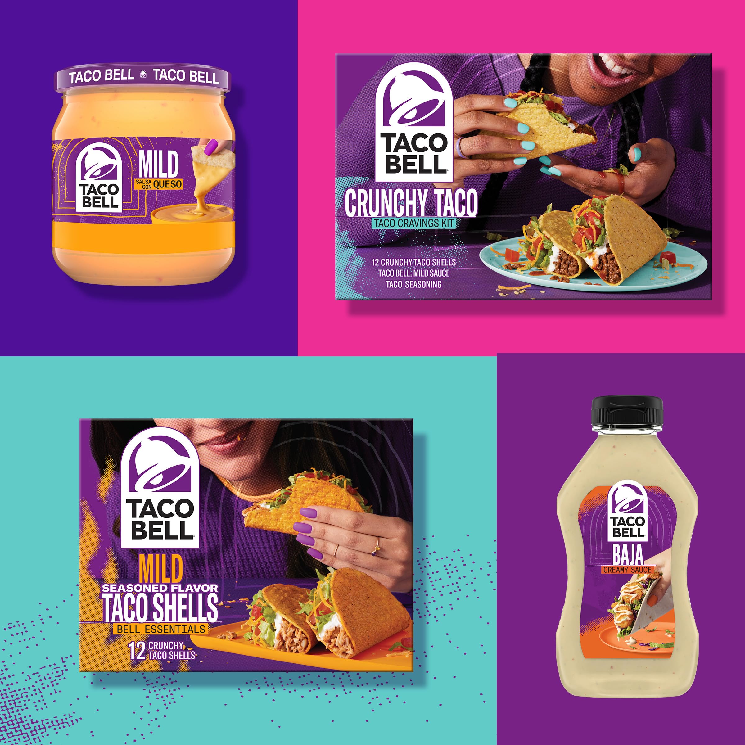 Taco Bell Baja Creamy Sauce, 12 oz Taco Bell