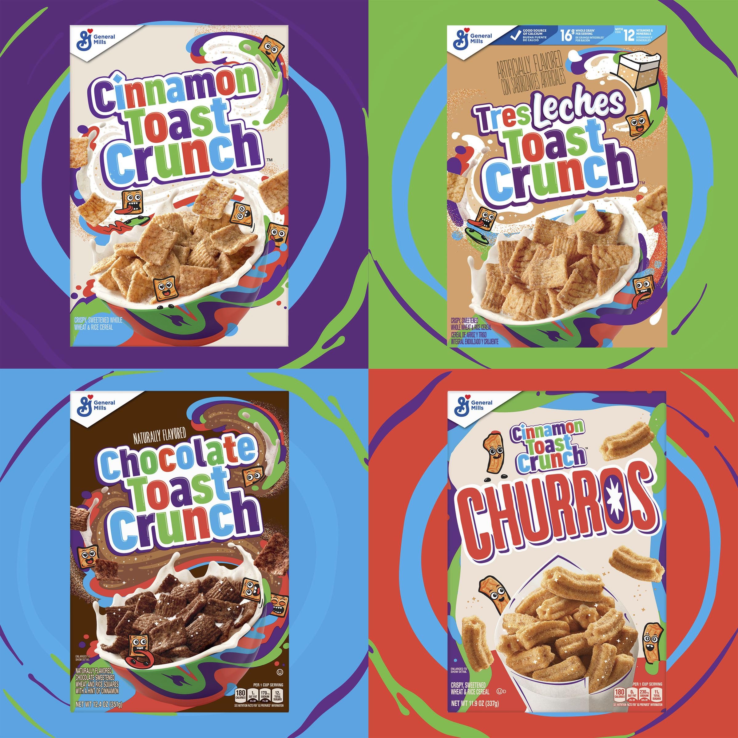 Cinnamon Toast Crunch Tres Leches Cereal, 12 oz Cinnamon Toast Crunch
