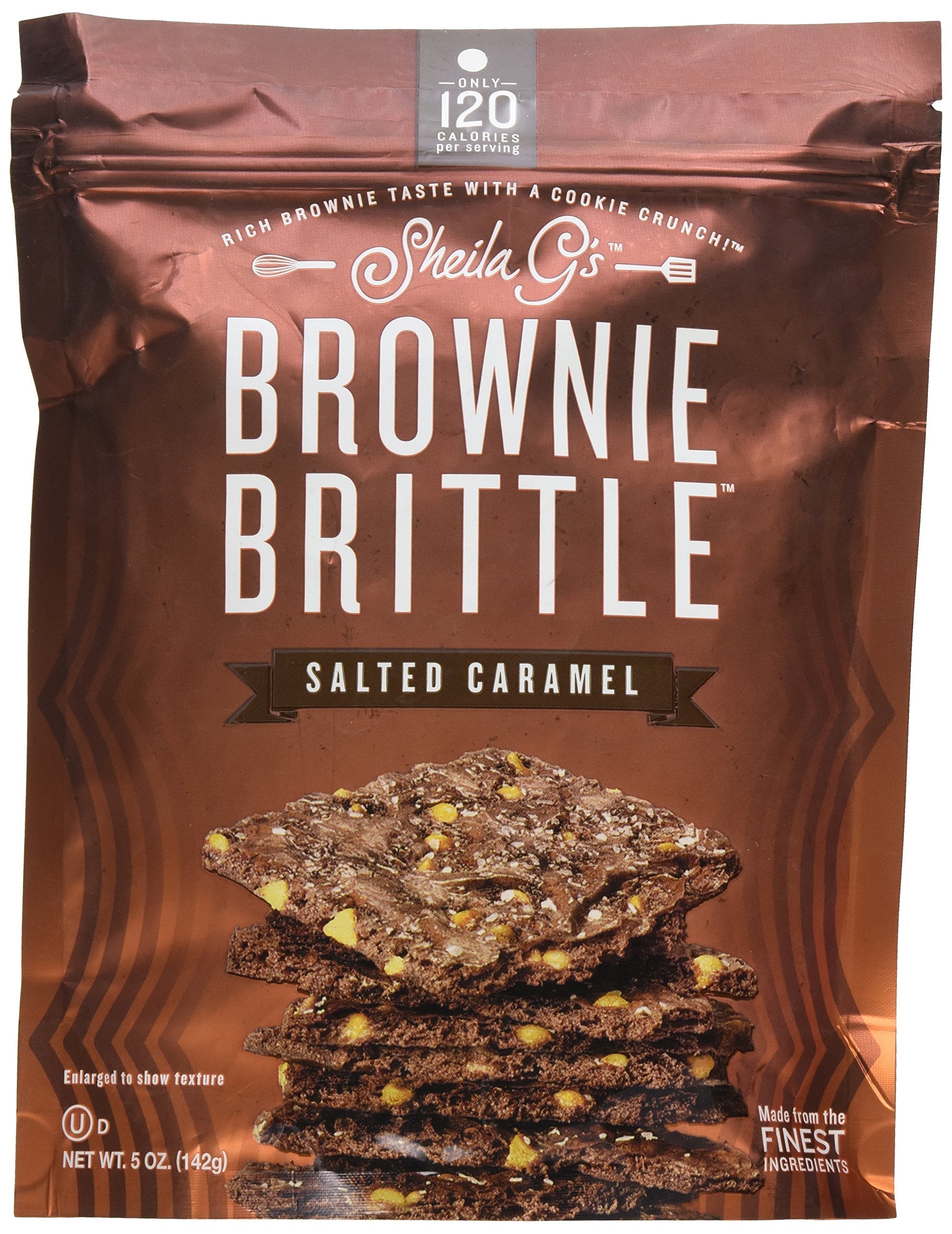 Sheila G's Brownie Brittle, Salted Caramel, 5 oz Sheila G's